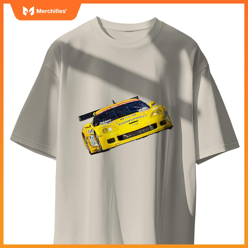 C6r C6 Z06 Zr1 Vette Stingray Yellow Supercar Sports Car T-Shirt