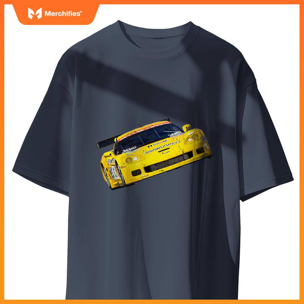 C6r C6 Z06 Zr1 Vette Stingray Yellow Supercar Sports Car T-Shirt