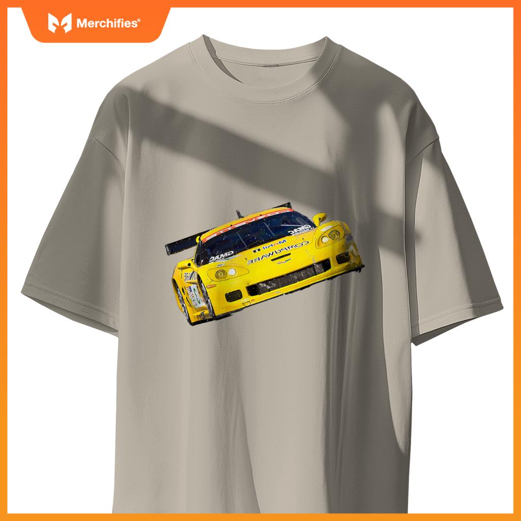 C6r C6 Z06 Zr1 Vette Stingray Yellow Supercar Sports Car T-Shirt
