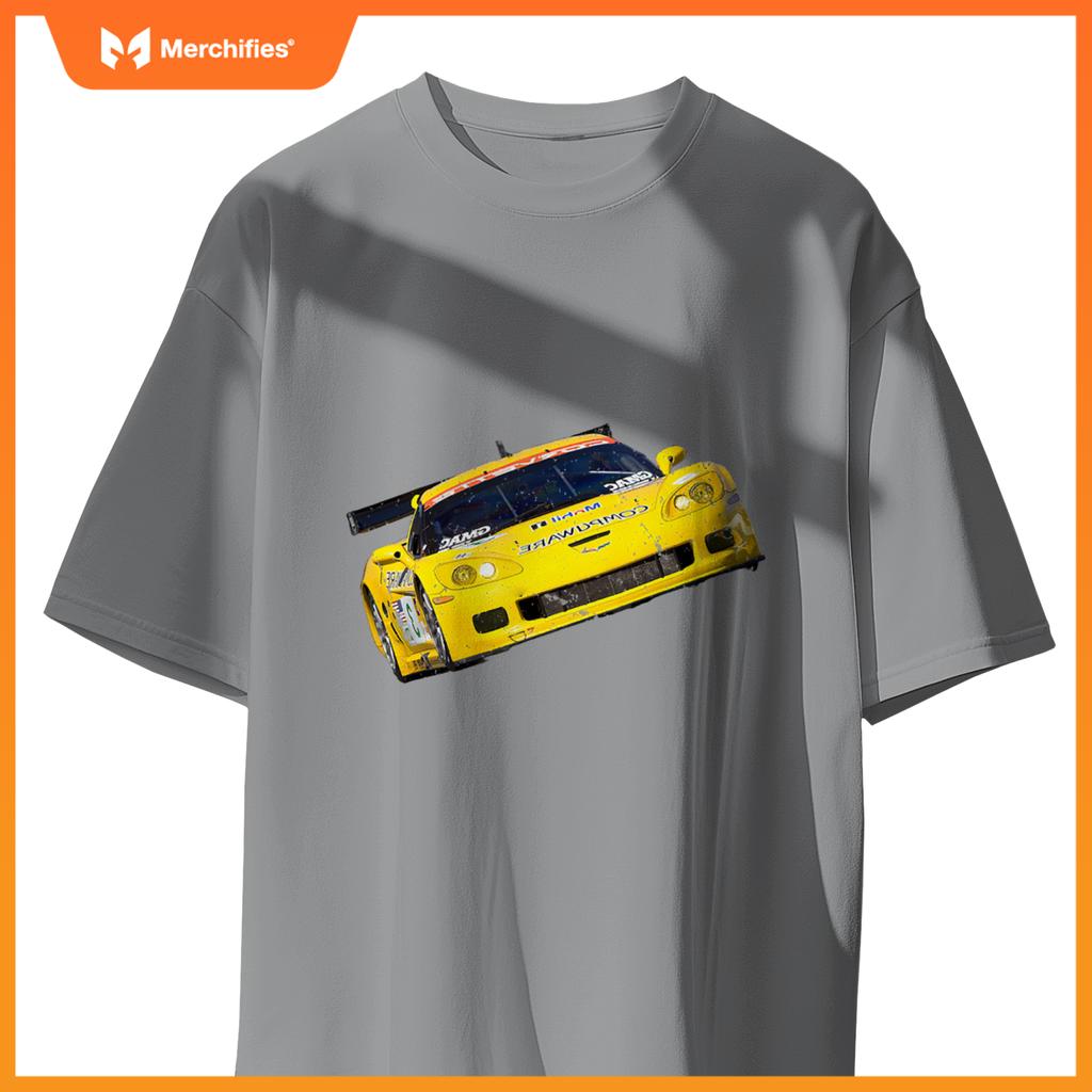 C6r C6 Z06 Zr1 Vette Stingray Yellow Supercar Sports Car T-Shirt