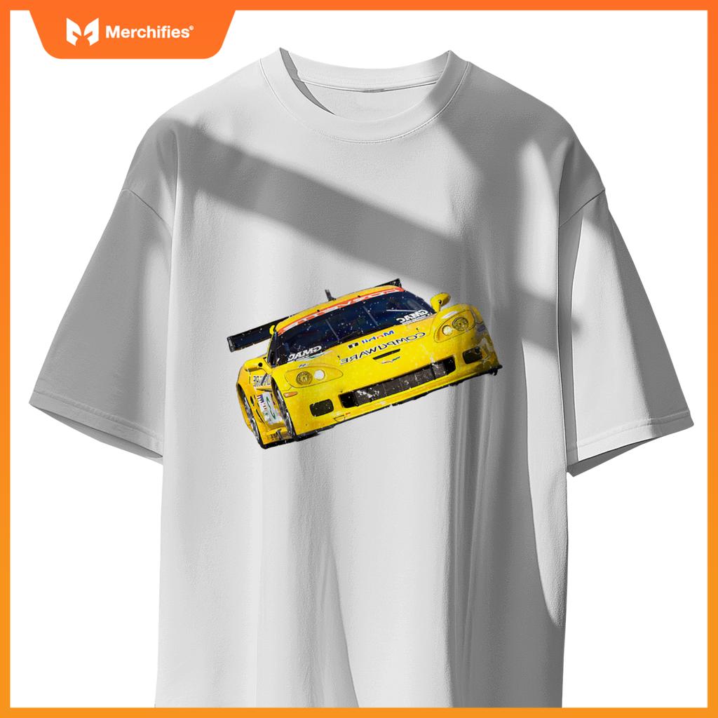 C6r C6 Z06 Zr1 Vette Stingray Yellow Supercar Sports Car T-Shirt