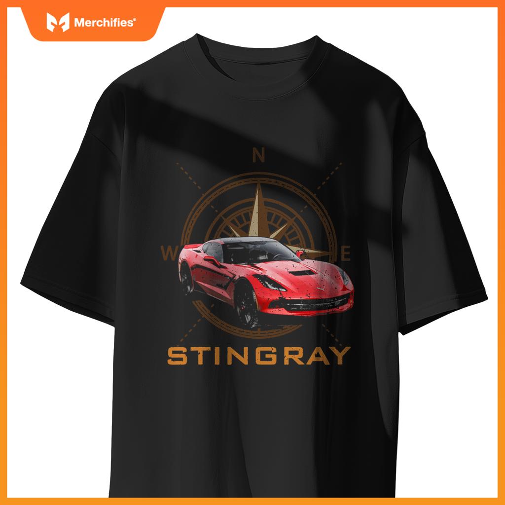 C7 Z06 Zr1 Vette Stingray Red Supercar Sports Car T-Shirt