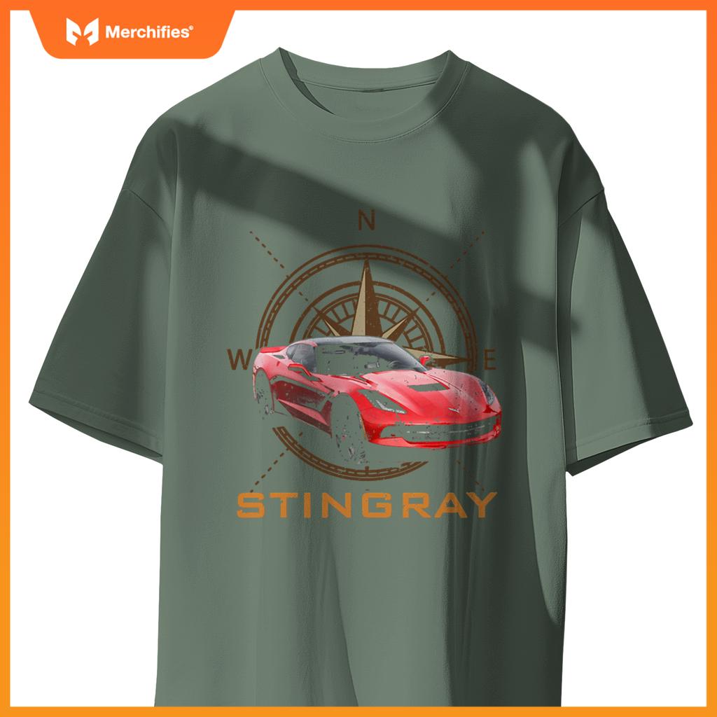 C7 Z06 Zr1 Vette Stingray Red Supercar Sports Car T-Shirt