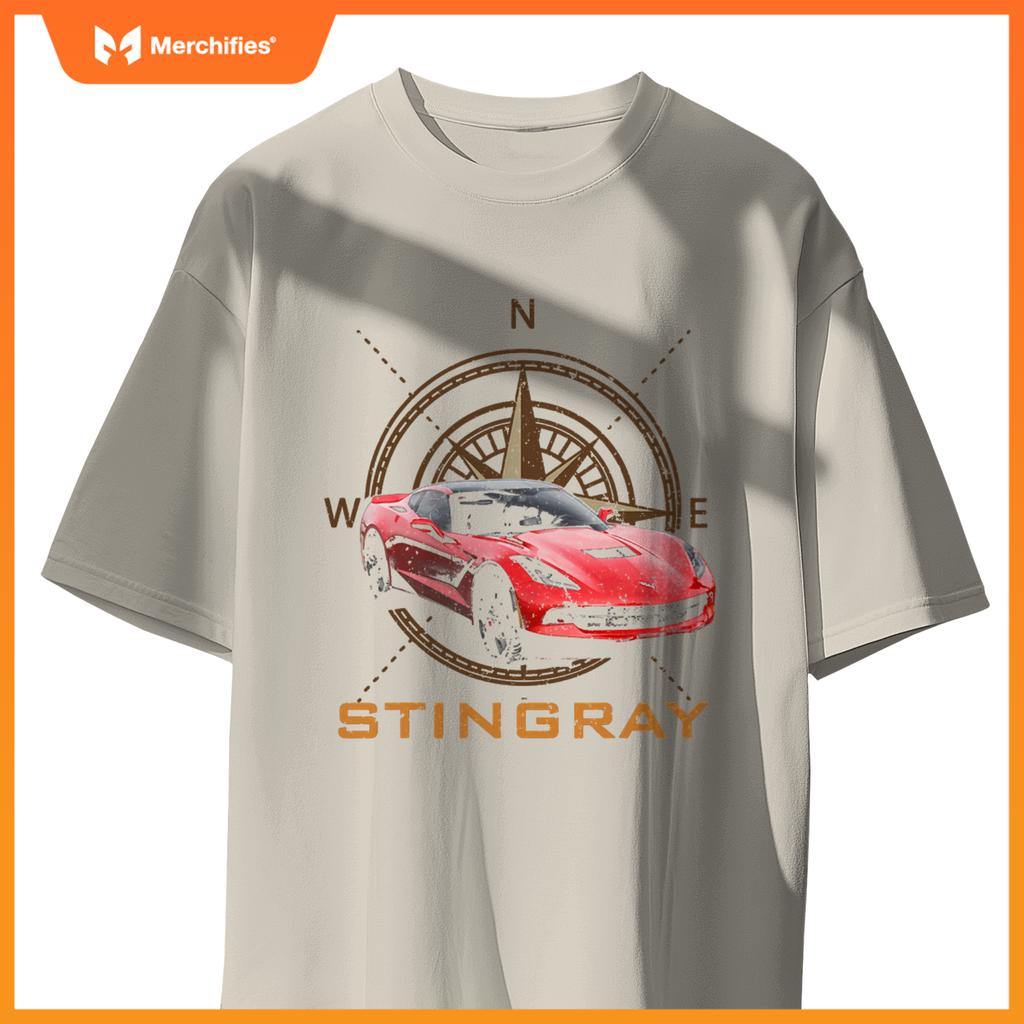 C7 Z06 Zr1 Vette Stingray Red Supercar Sports Car T-Shirt