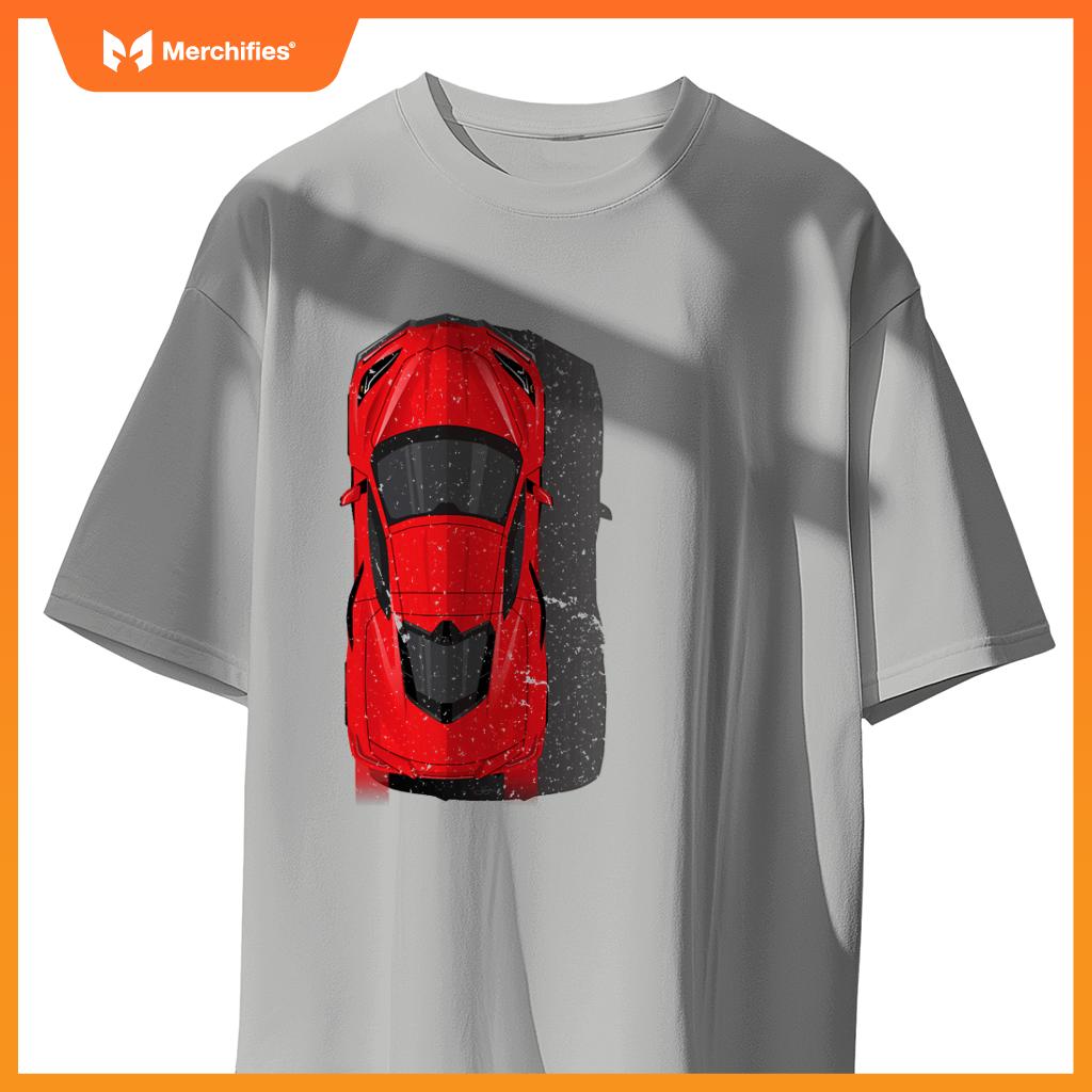 C8 Z06 Zr1 Vette Stingray Red Supercar Sports Car T-Shirt