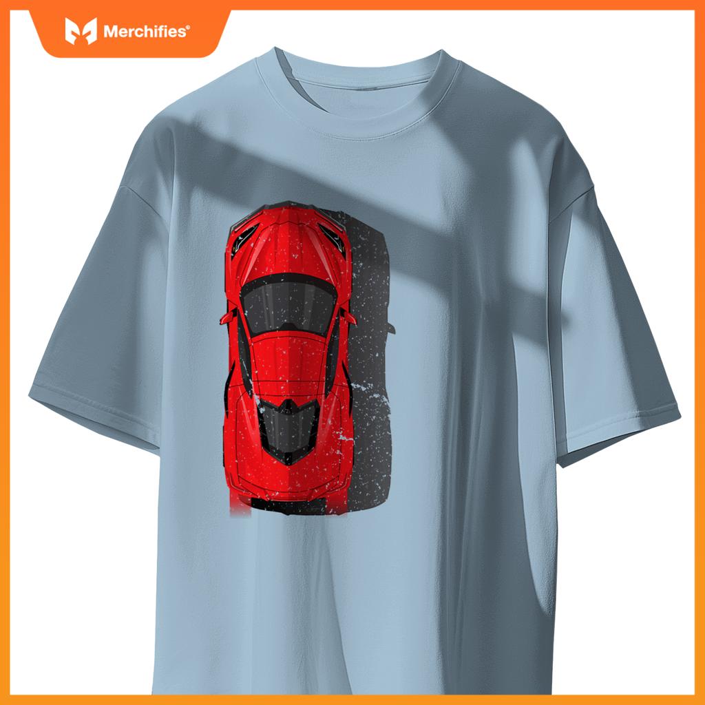 C8 Z06 Zr1 Vette Stingray Red Supercar Sports Car T-Shirt