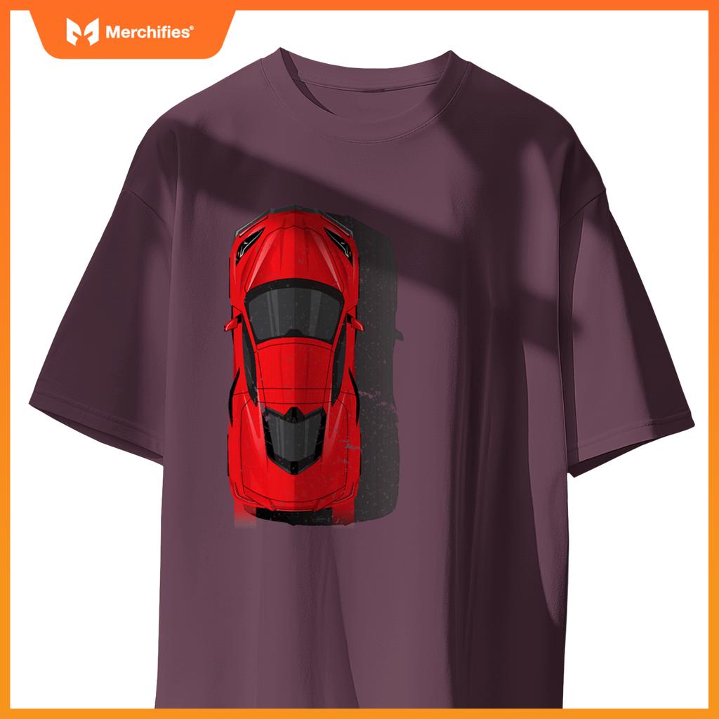 C8 Z06 Zr1 Vette Stingray Red Supercar Sports Car T-Shirt