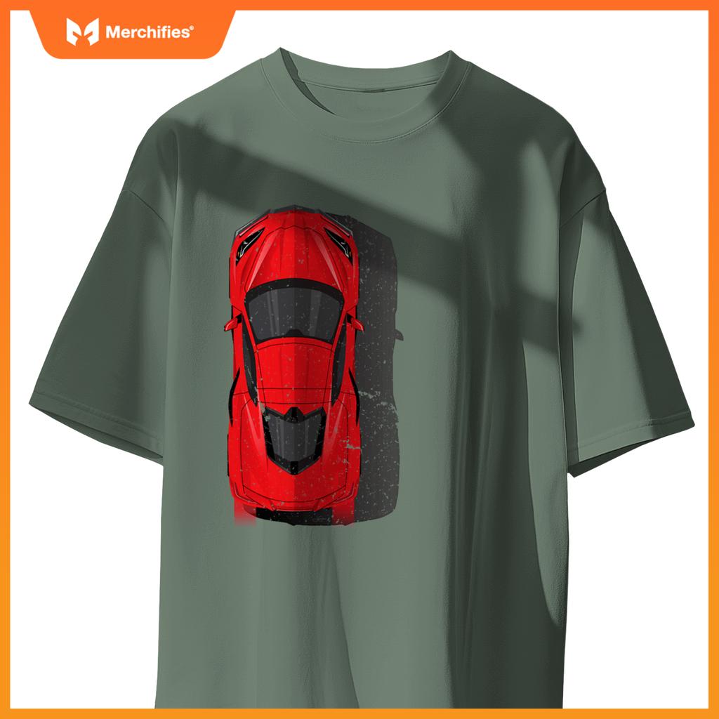 C8 Z06 Zr1 Vette Stingray Red Supercar Sports Car T-Shirt