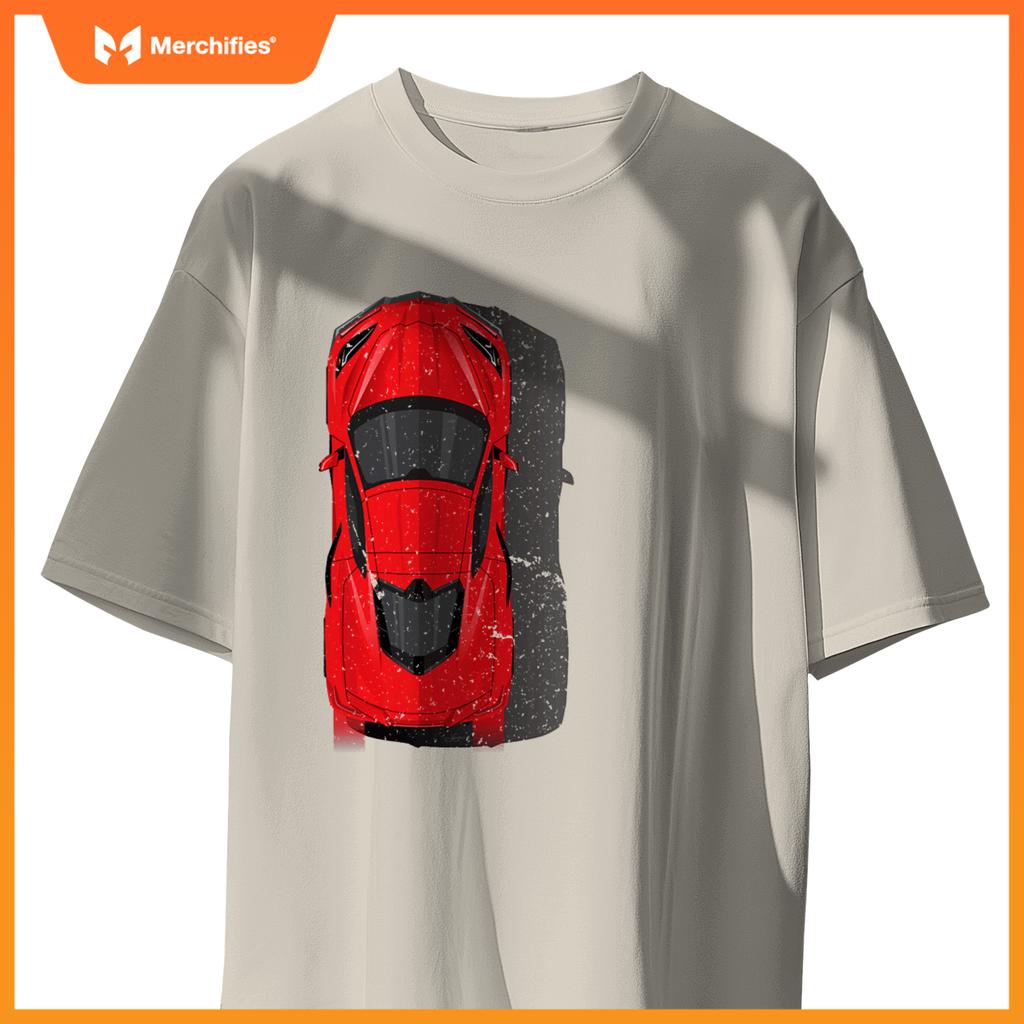 C8 Z06 Zr1 Vette Stingray Red Supercar Sports Car T-Shirt