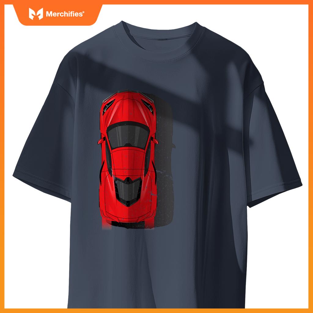 C8 Z06 Zr1 Vette Stingray Red Supercar Sports Car T-Shirt