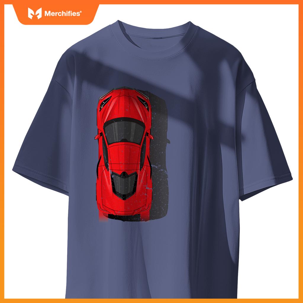 C8 Z06 Zr1 Vette Stingray Red Supercar Sports Car T-Shirt