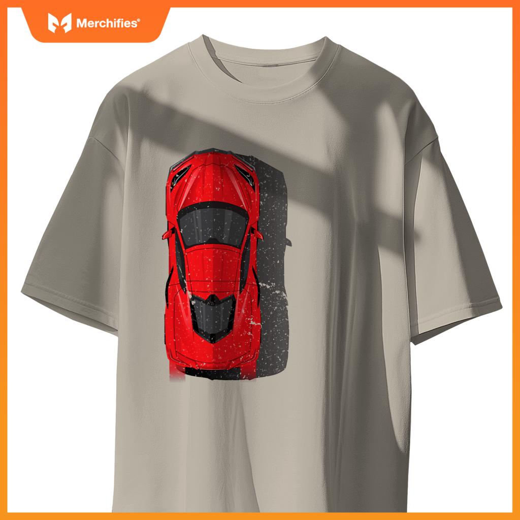 C8 Z06 Zr1 Vette Stingray Red Supercar Sports Car T-Shirt