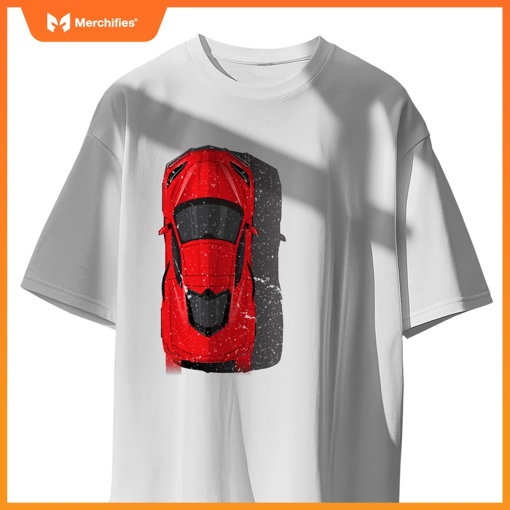 C8 Z06 Zr1 Vette Stingray Red Supercar Sports Car T-Shirt