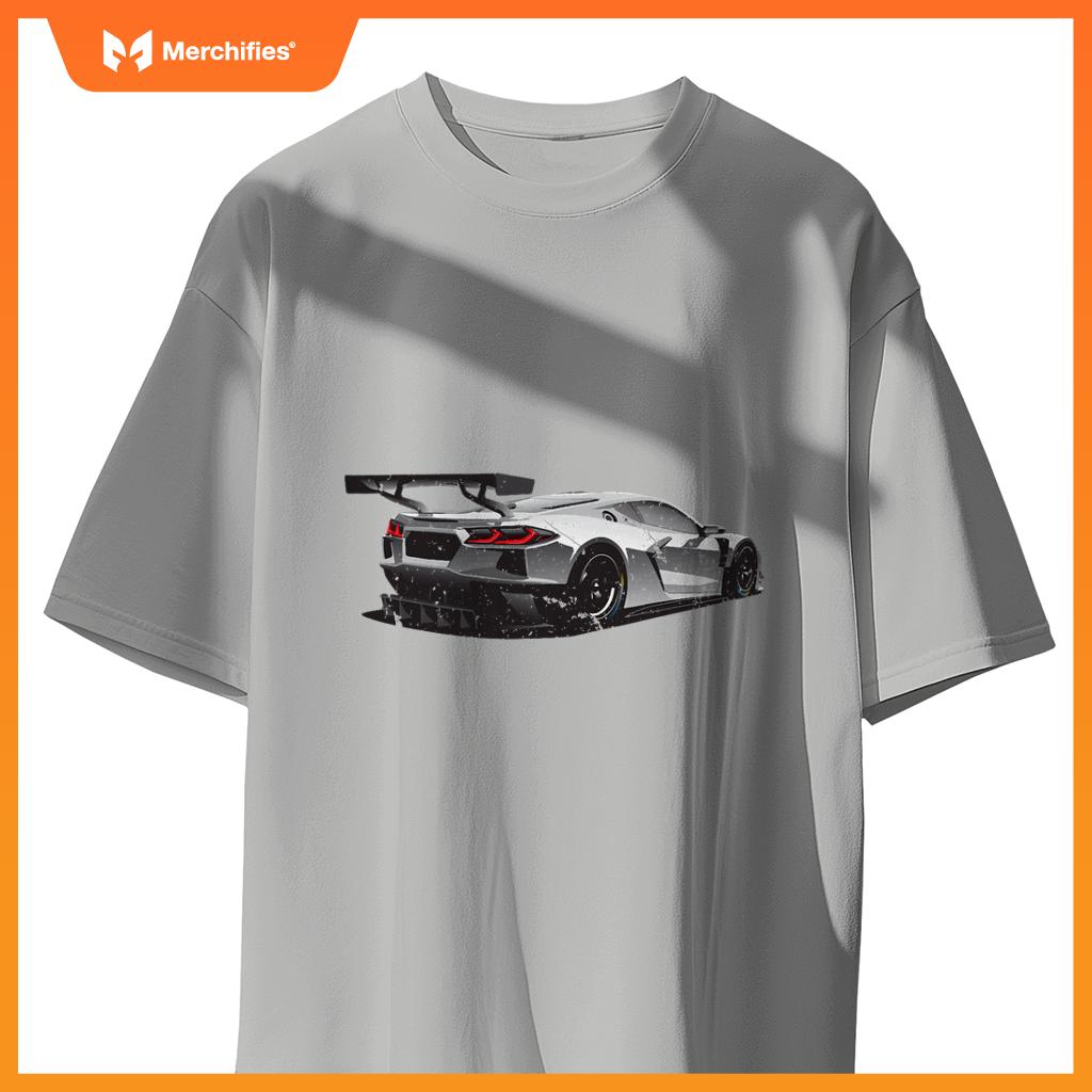 C8r C8 Z06 Zr1 Vette Stingray White Supercar Sports Car T-Shirt