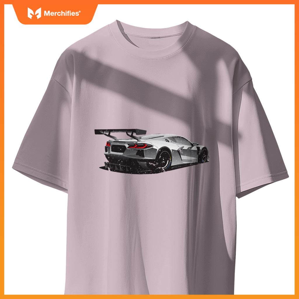 C8r C8 Z06 Zr1 Vette Stingray White Supercar Sports Car T-Shirt