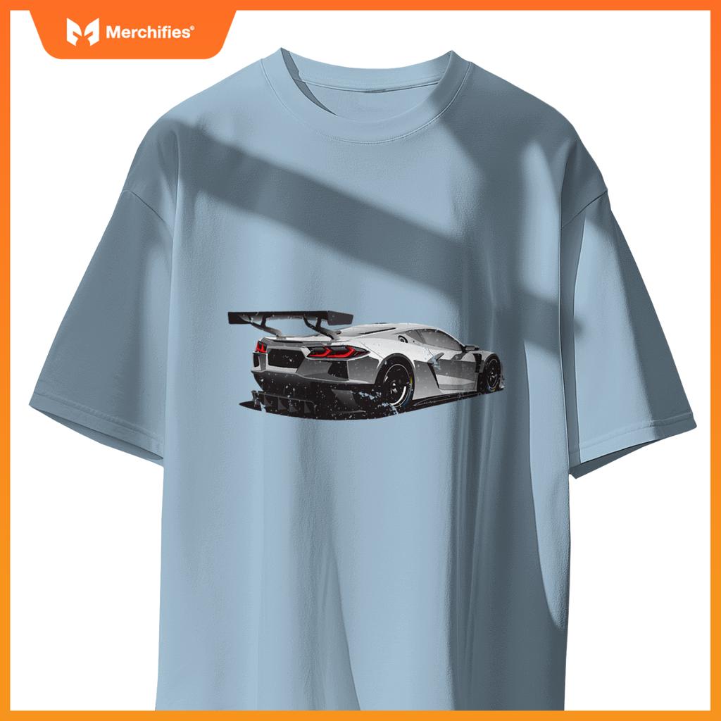 C8r C8 Z06 Zr1 Vette Stingray White Supercar Sports Car T-Shirt