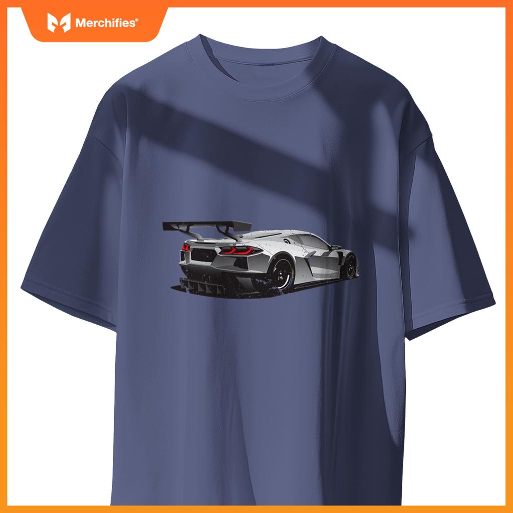 C8r C8 Z06 Zr1 Vette Stingray White Supercar Sports Car T-Shirt