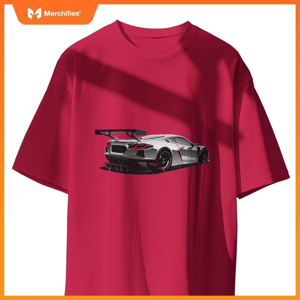 C8r C8 Z06 Zr1 Vette Stingray White Supercar Sports Car T-Shirt
