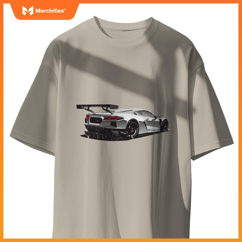 C8r C8 Z06 Zr1 Vette Stingray White Supercar Sports Car T-Shirt
