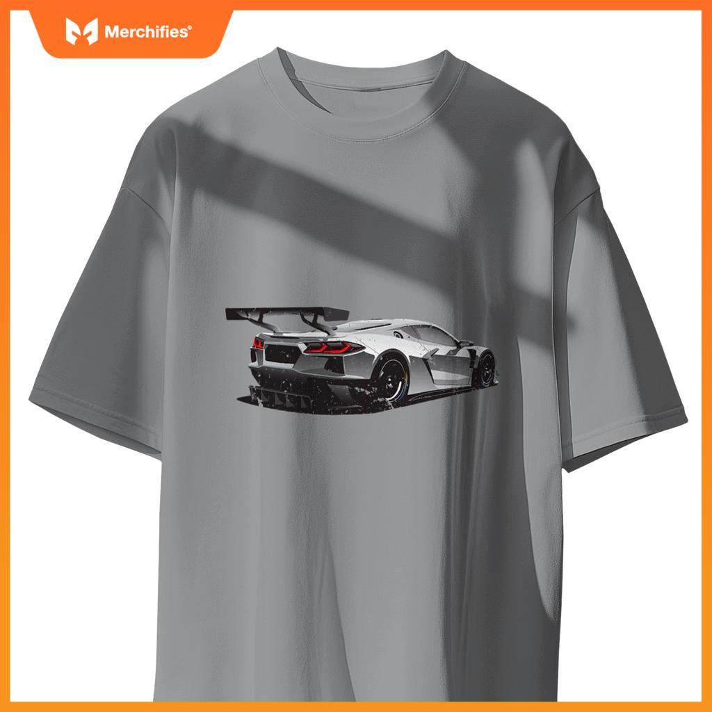 C8r C8 Z06 Zr1 Vette Stingray White Supercar Sports Car T-Shirt