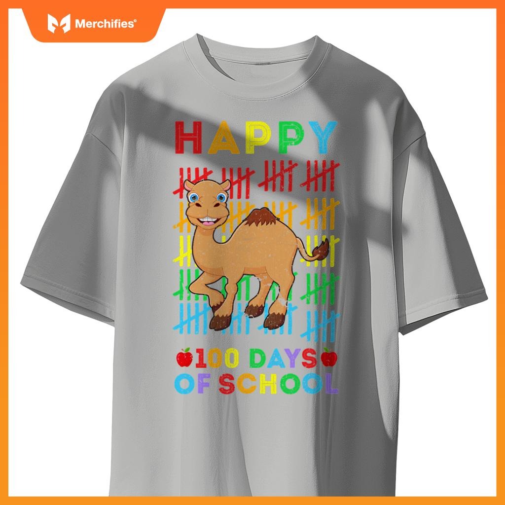 Camel lovers teacher student happy 100 days of school