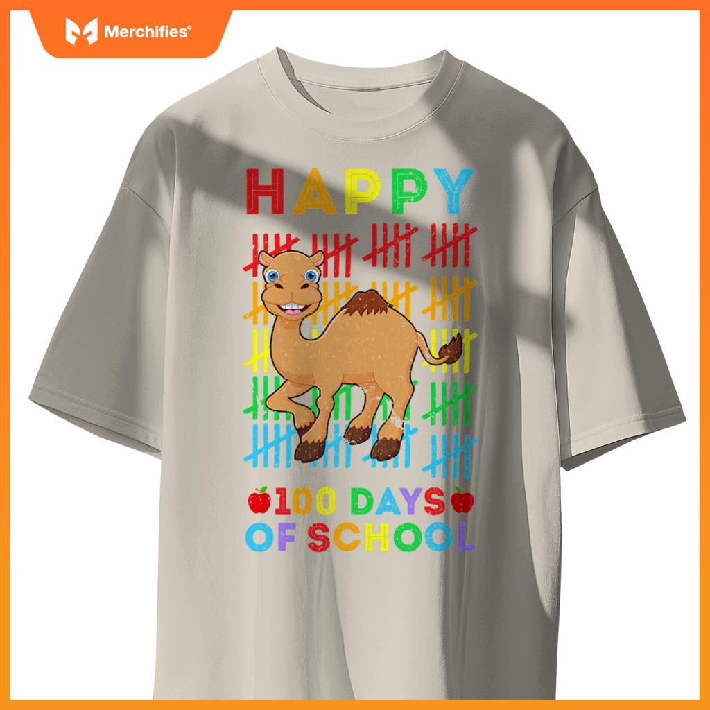 Camel lovers teacher student happy 100 days of school