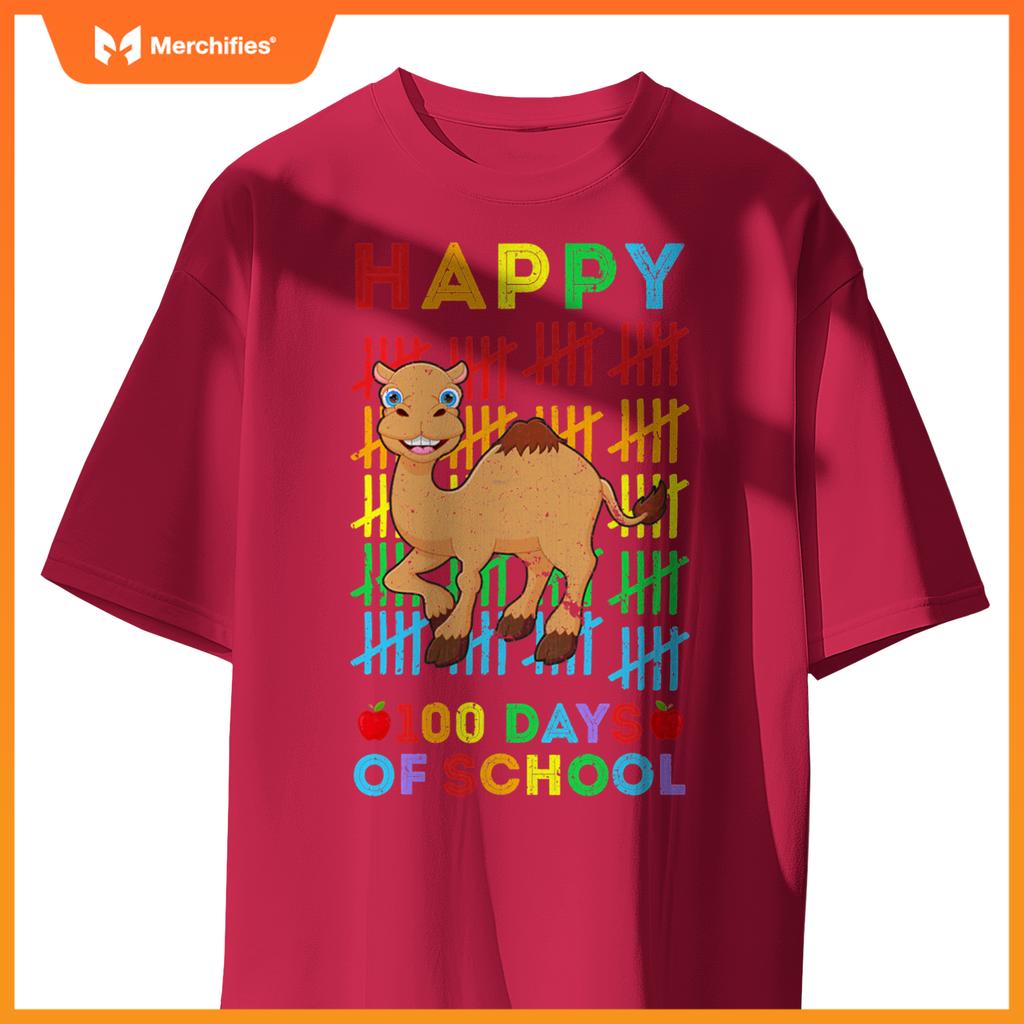 Camel lovers teacher student happy 100 days of school