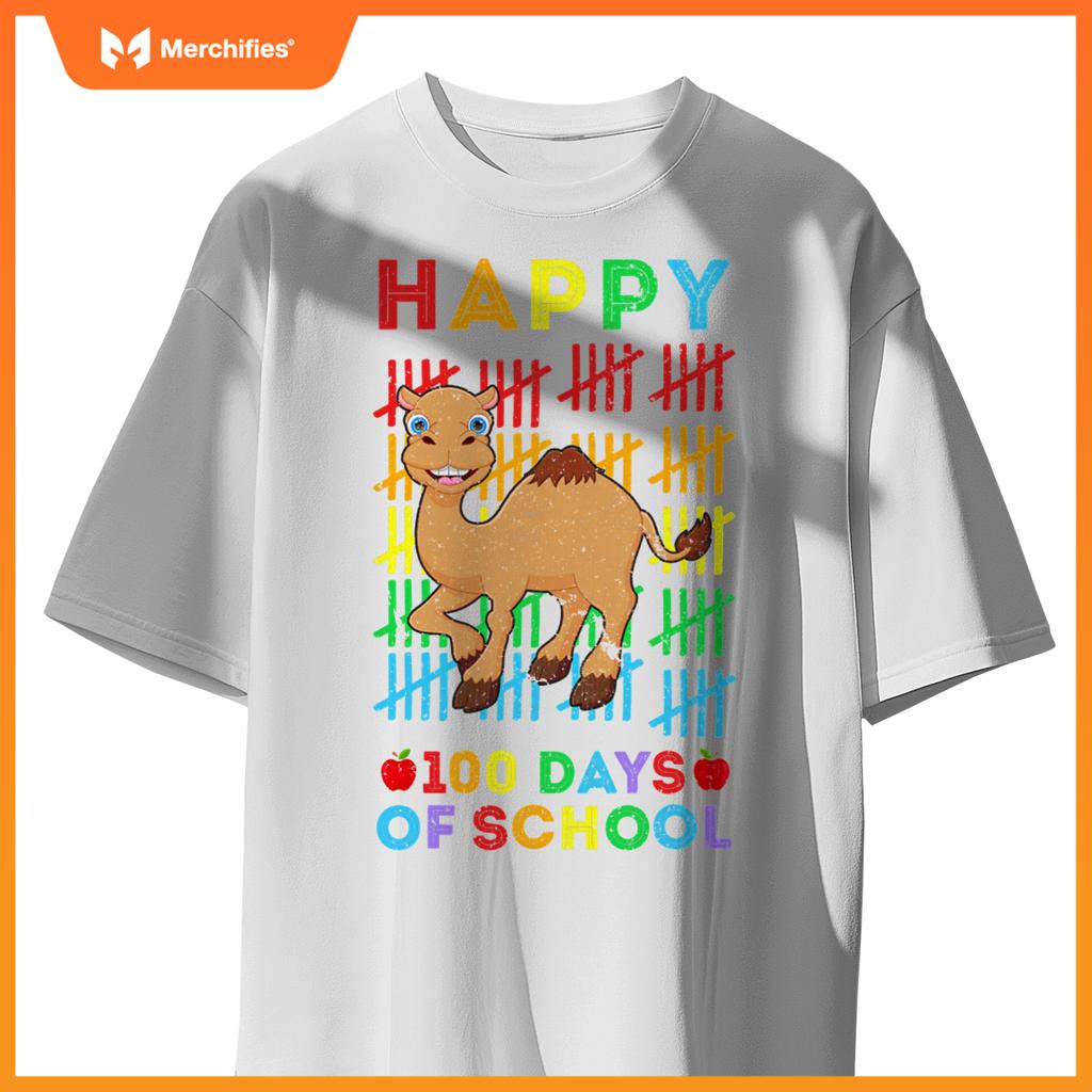 Camel lovers teacher student happy 100 days of school
