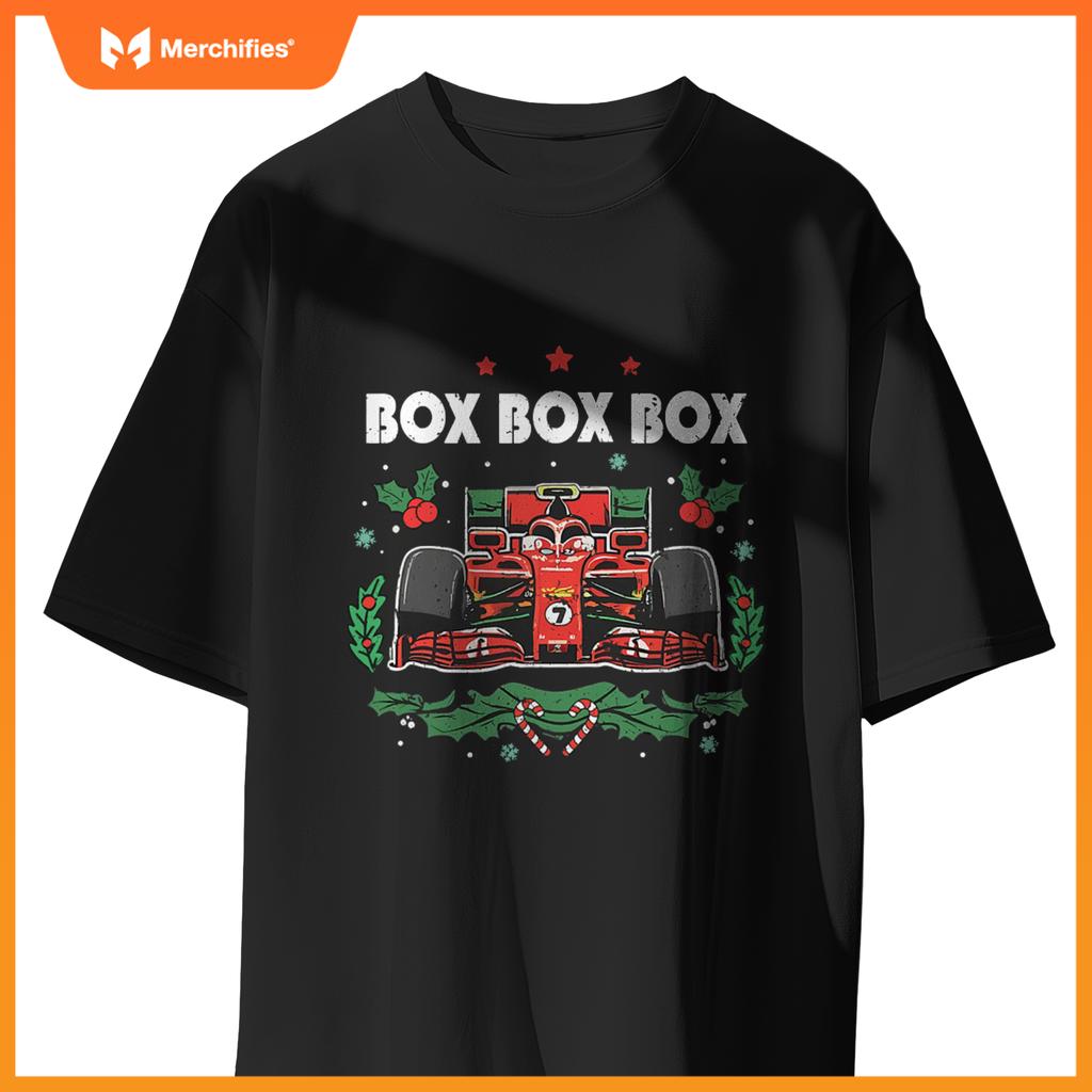 Car Box Radio Call Fun Christmas Mula Racing T-Shirt