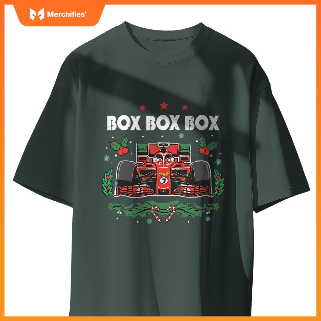 Car Box Radio Call Fun Christmas Mula Racing T-Shirt