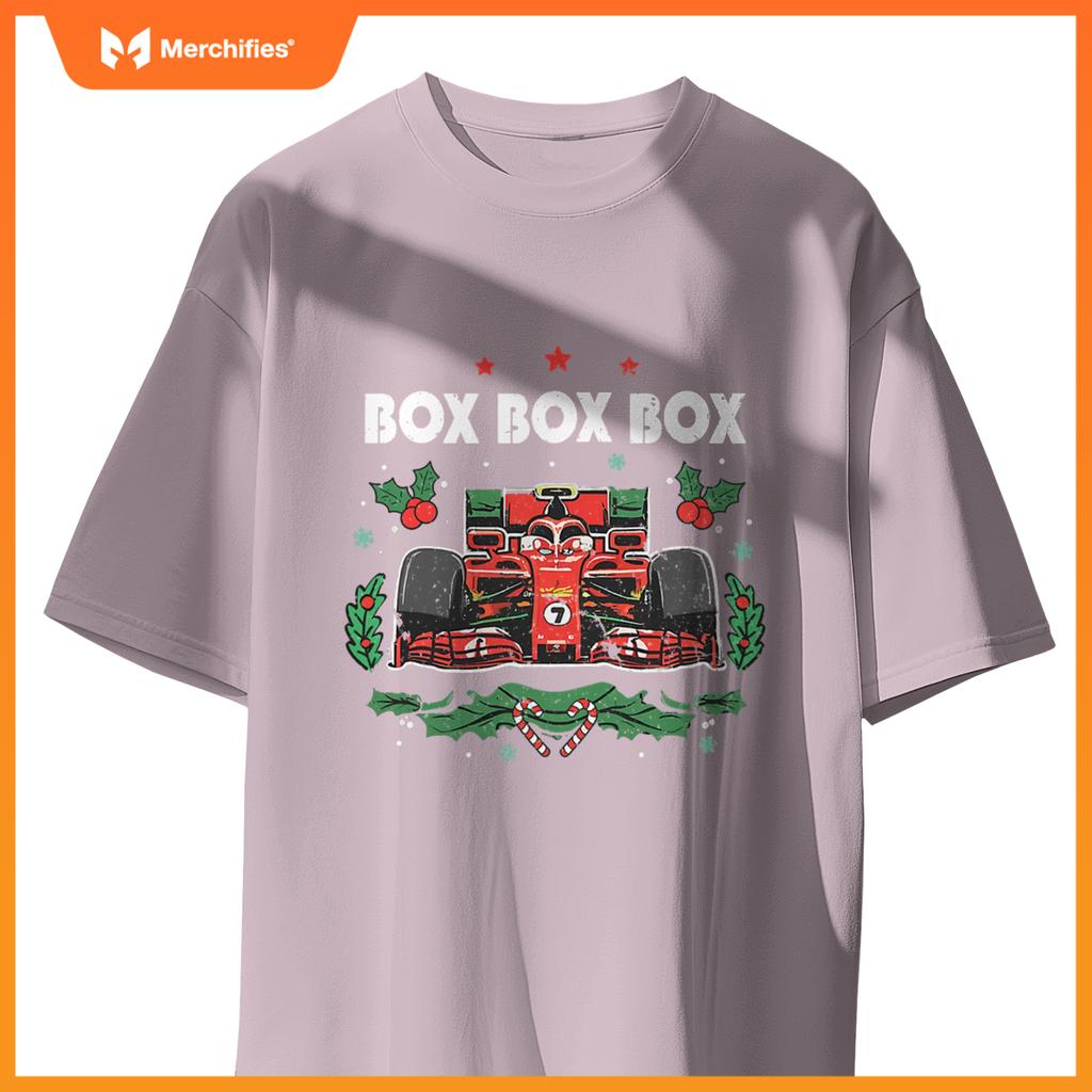 Car Box Radio Call Fun Christmas Mula Racing T-Shirt