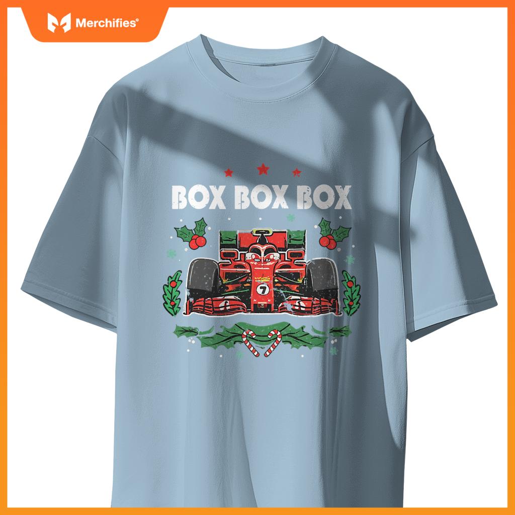 Car Box Radio Call Fun Christmas Mula Racing T-Shirt