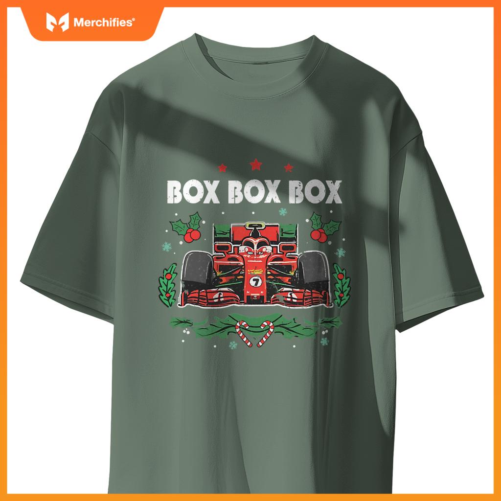 Car Box Radio Call Fun Christmas Mula Racing T-Shirt