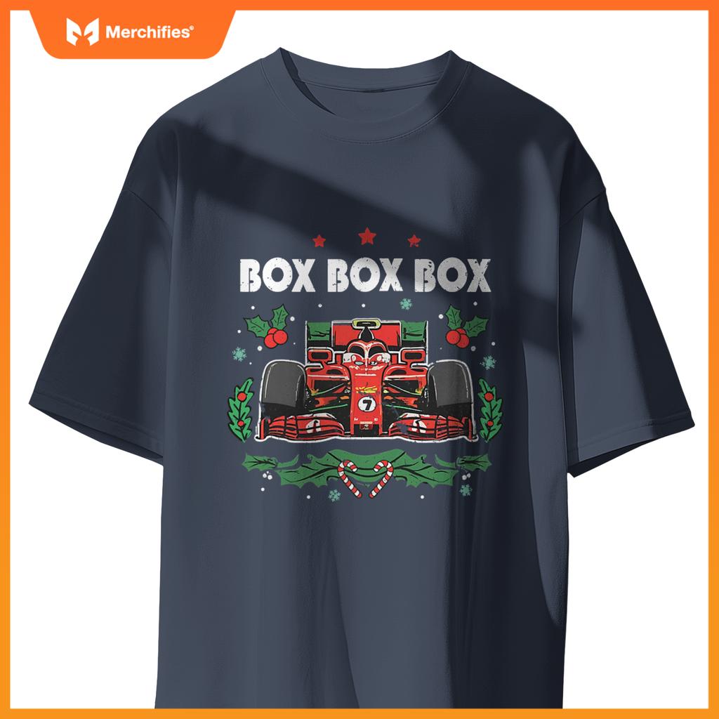 Car Box Radio Call Fun Christmas Mula Racing T-Shirt