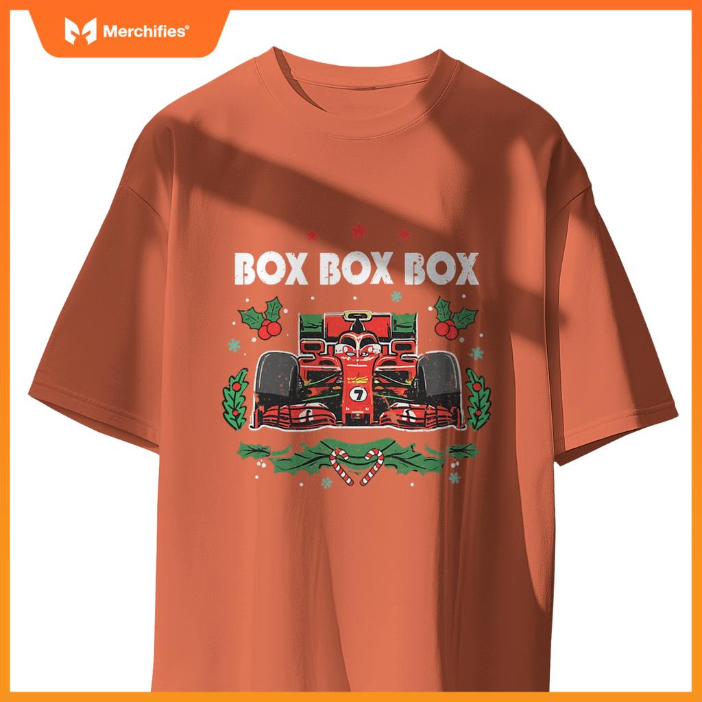 Car Box Radio Call Fun Christmas Mula Racing T-Shirt