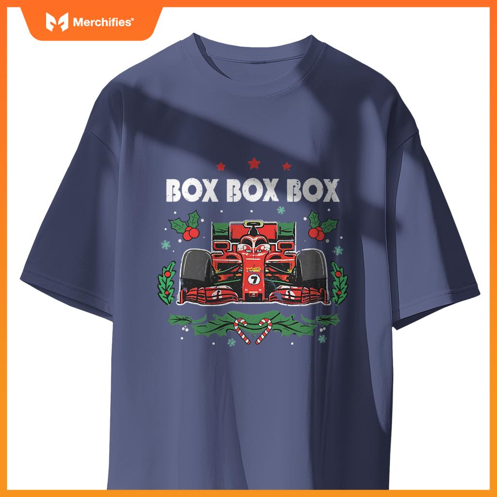 Car Box Radio Call Fun Christmas Mula Racing T-Shirt