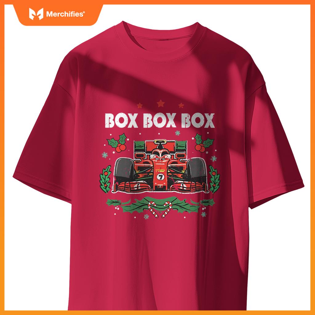 Car Box Radio Call Fun Christmas Mula Racing T-Shirt
