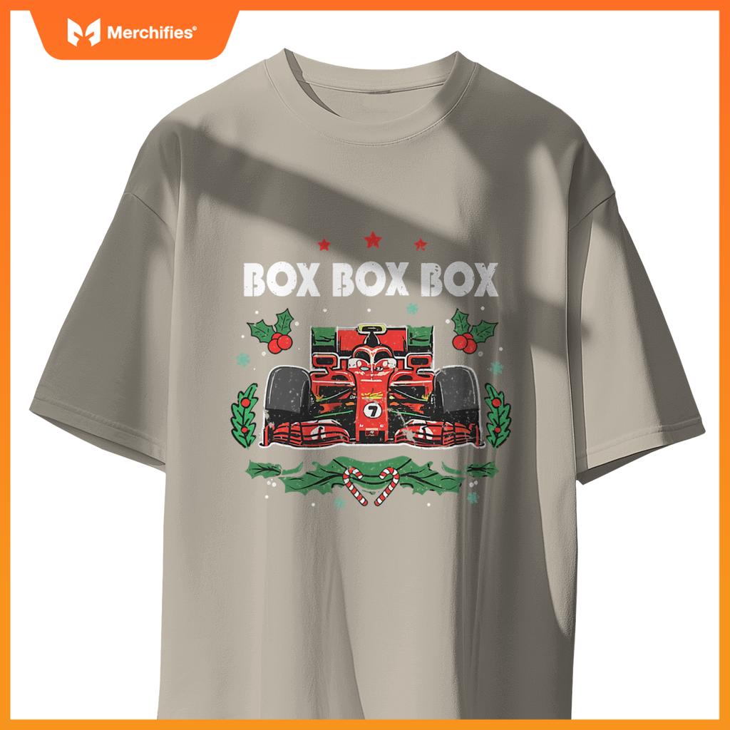 Car Box Radio Call Fun Christmas Mula Racing T-Shirt