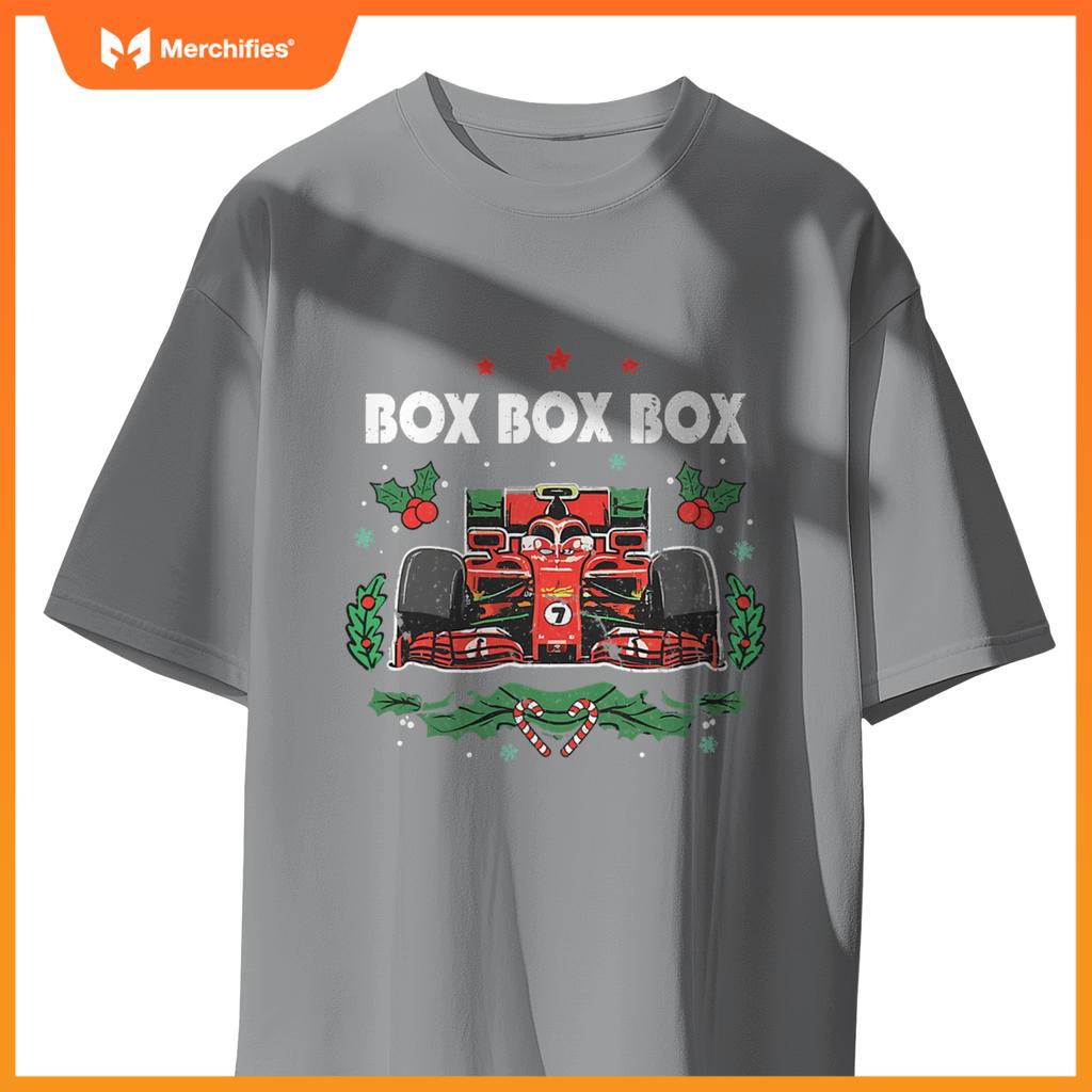Car Box Radio Call Fun Christmas Mula Racing T-Shirt