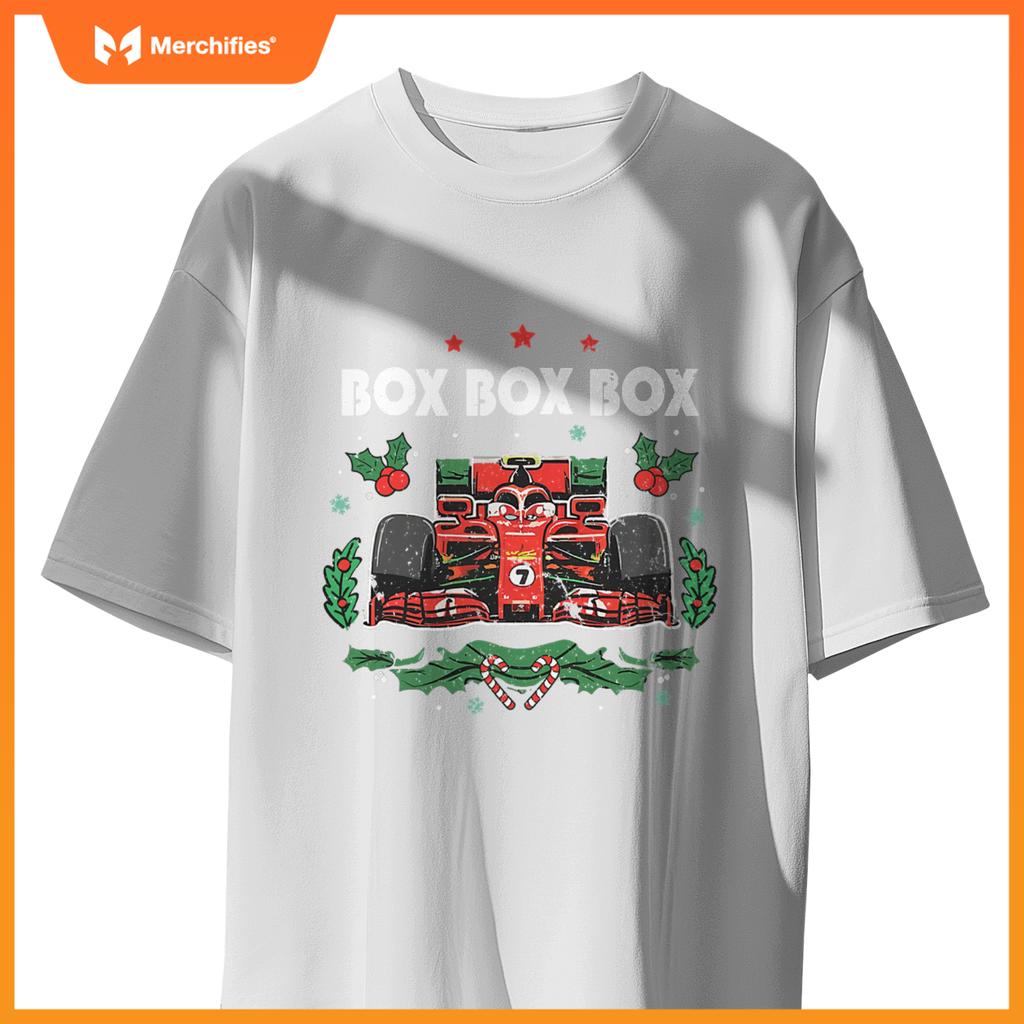 Car Box Radio Call Fun Christmas Mula Racing T-Shirt
