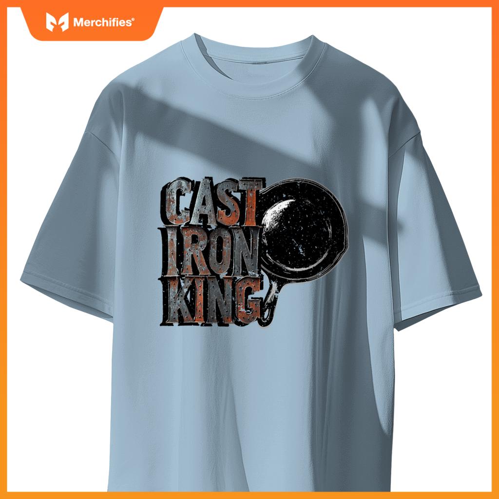 Cast Iron King (Cast Iron Pan Chef) T-Shirt