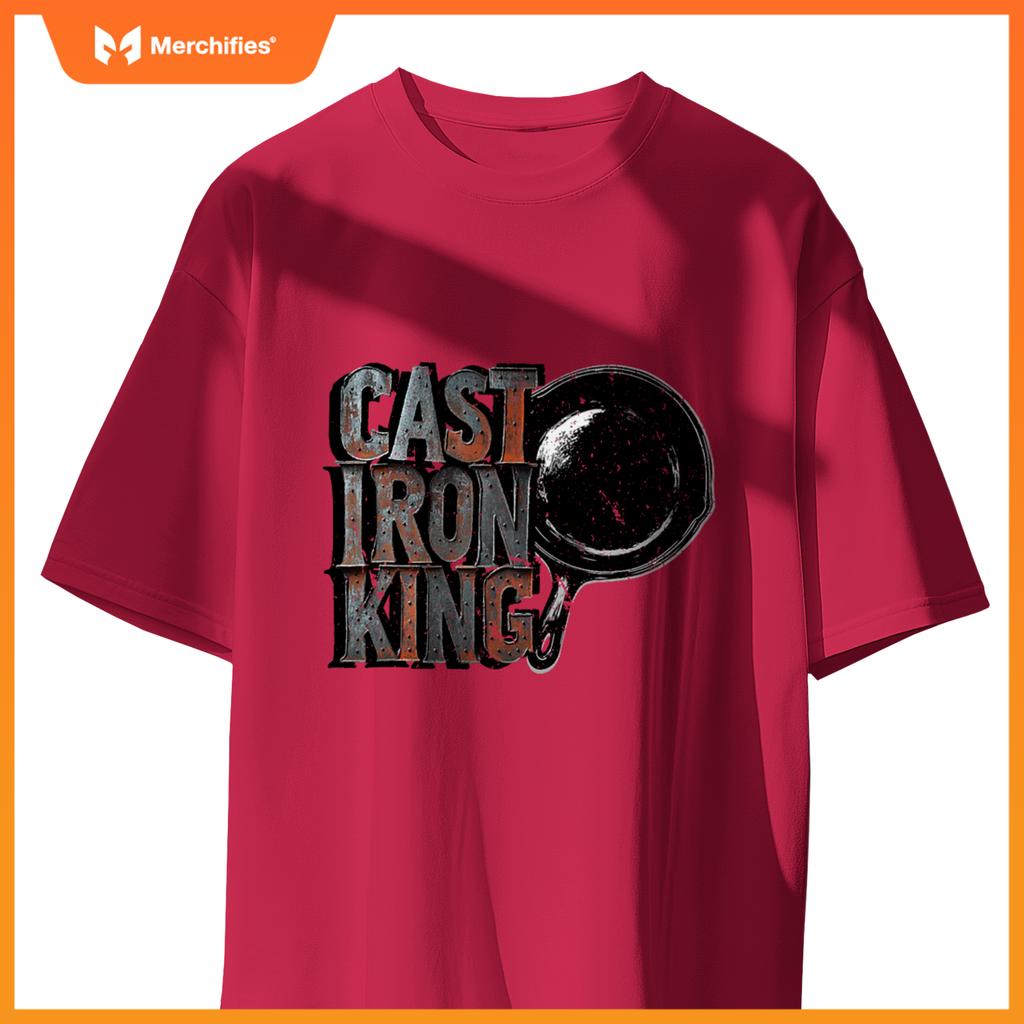 Cast Iron King (Cast Iron Pan Chef) T-Shirt