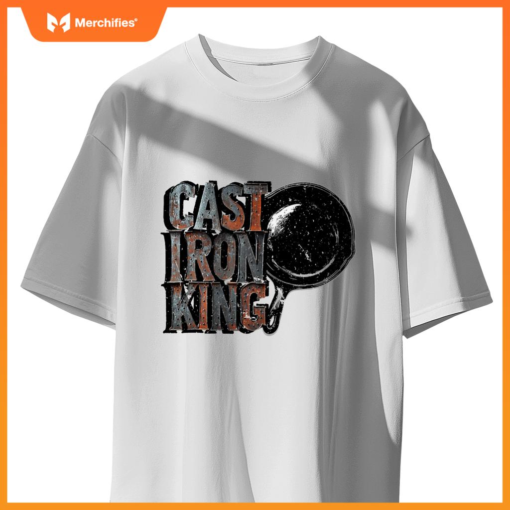 Cast Iron King (Cast Iron Pan Chef) T-Shirt