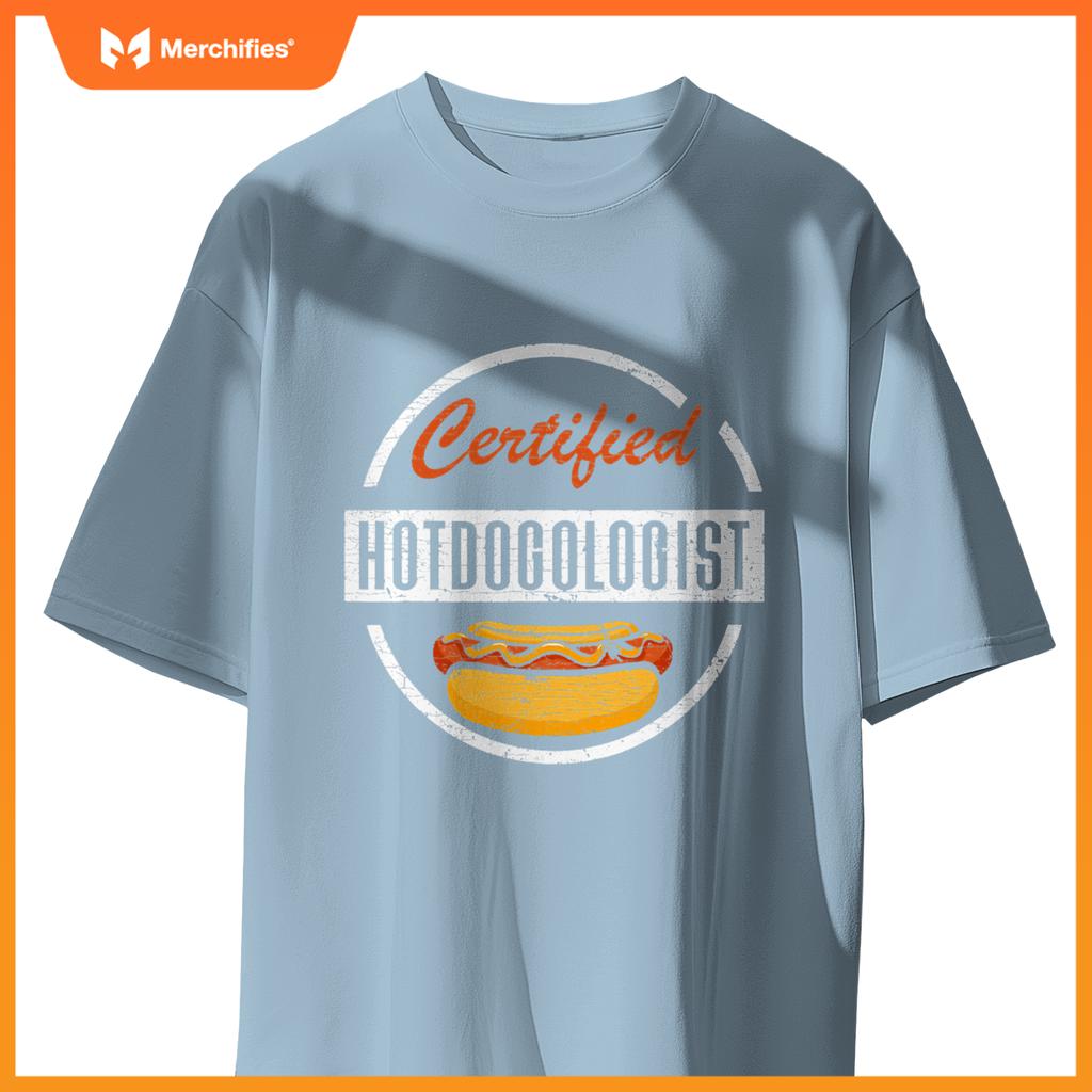 Certified Hotdogologist Hot Dogs T-Shirt