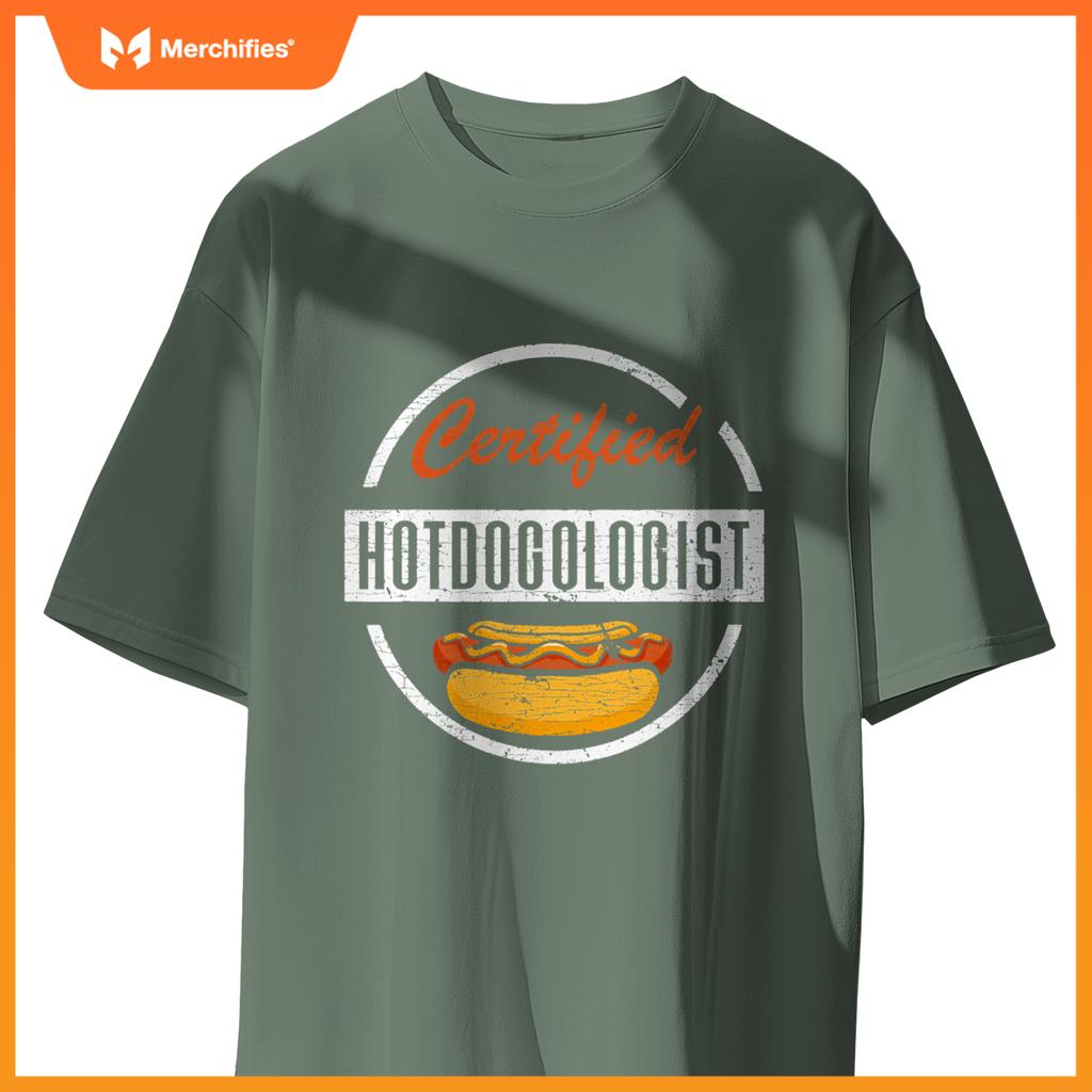 Certified Hotdogologist Hot Dogs T-Shirt
