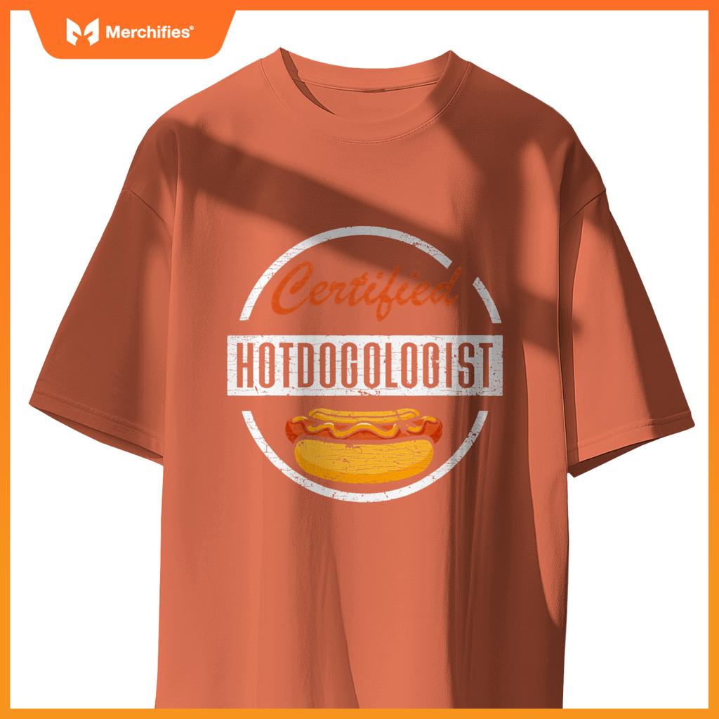 Certified Hotdogologist Hot Dogs T-Shirt