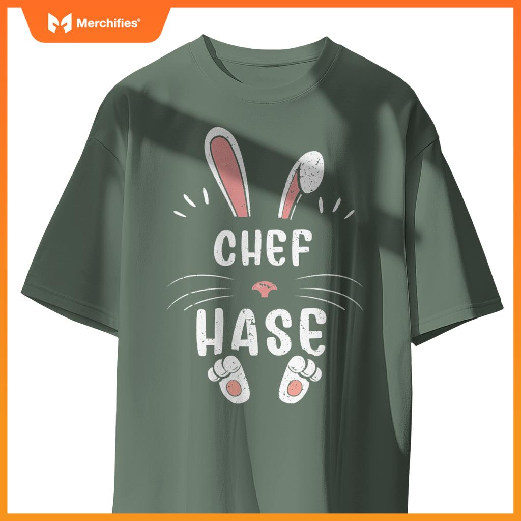 Chef Rabbit Easter Bunny Partner Look Out Easter T-Shirt