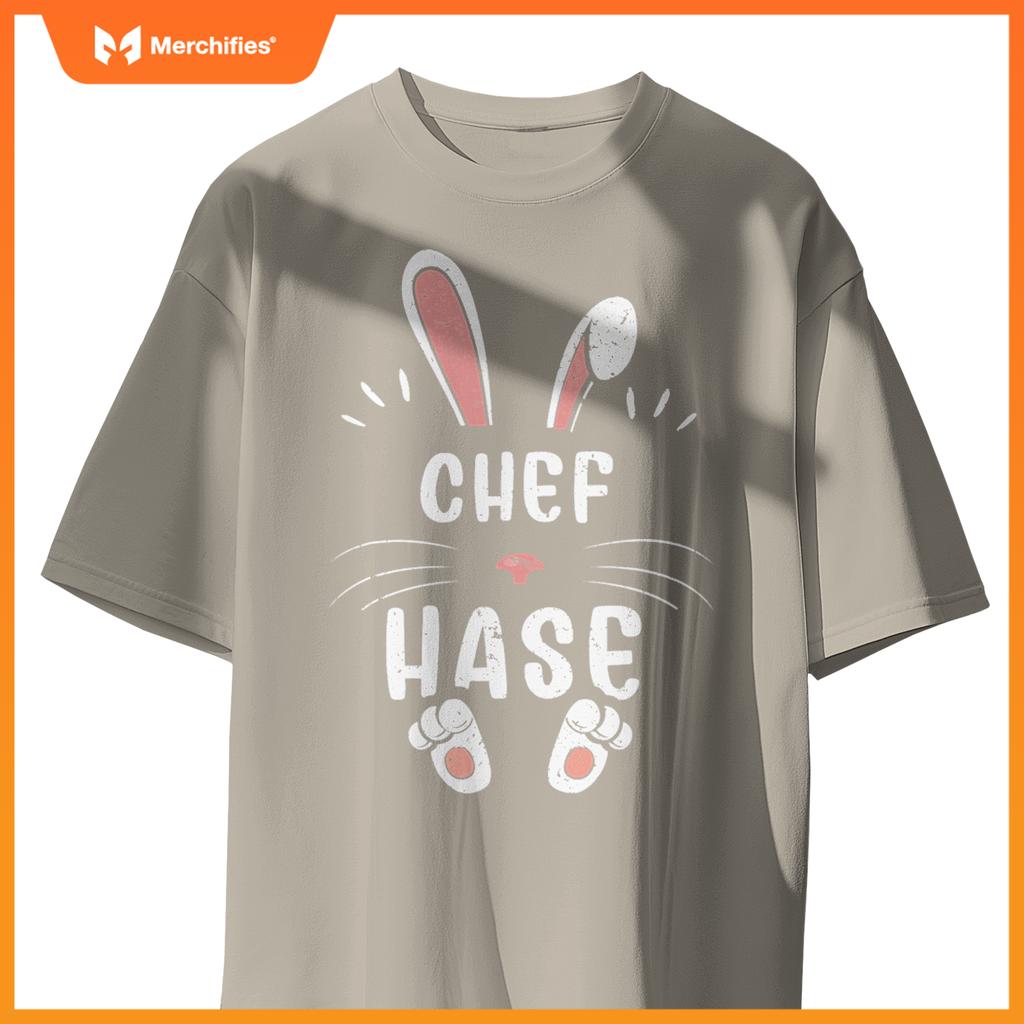 Chef Rabbit Easter Bunny Partner Look Out Easter T-Shirt