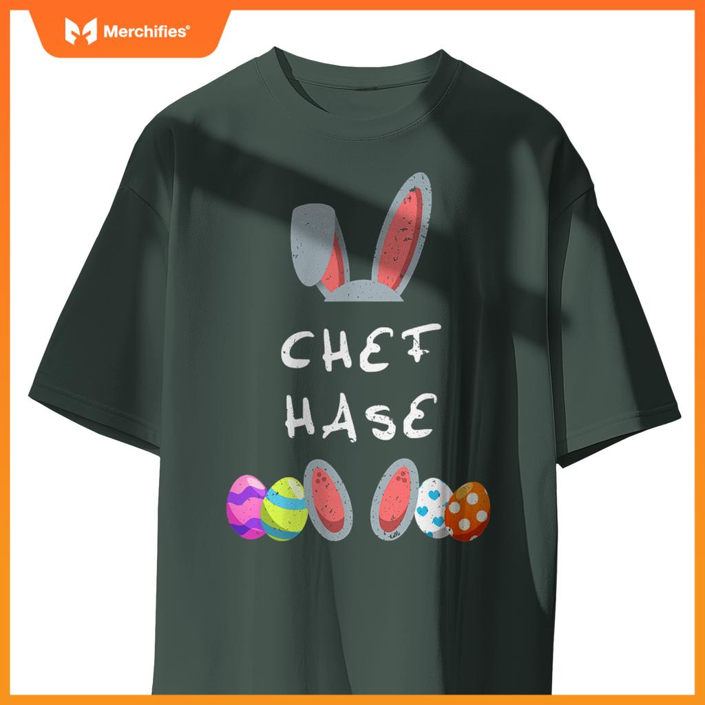 Chef Rabbit Easter Bunny Partner Look Out Men Women Easter T-Shirt