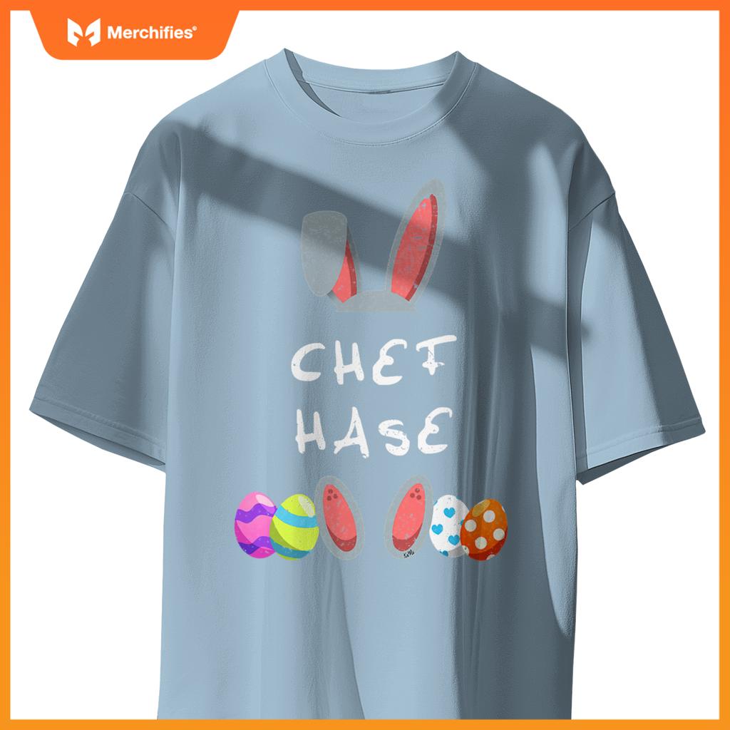 Chef Rabbit Easter Bunny Partner Look Out Men Women Easter T-Shirt